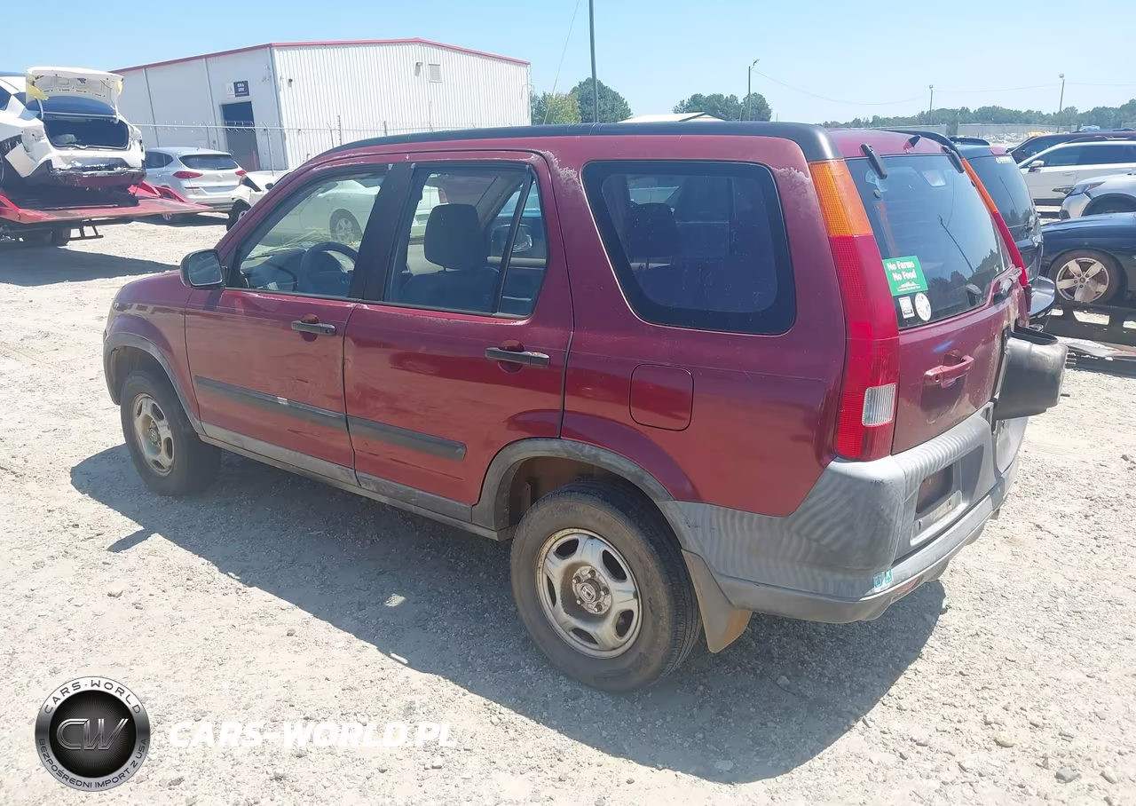2002 Honda Cr-V Lx VIN:JHLRD685X2C003975 - 3