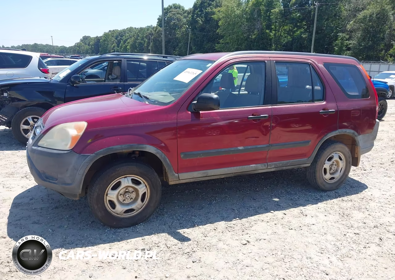 2002 Honda Cr-V Lx VIN:JHLRD685X2C003975 - 6