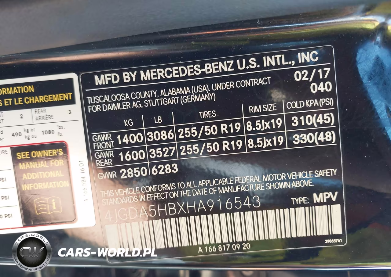2017 Mercedes-Benz Gle 350 4Matic VIN:4JGDA5HBXHA916543 - 9