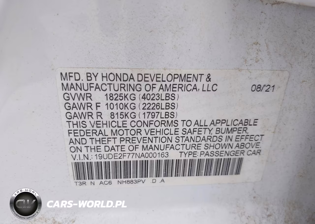 2022 Acura Ilx Premium Package VIN:19UDE2F77NA000163 - 9