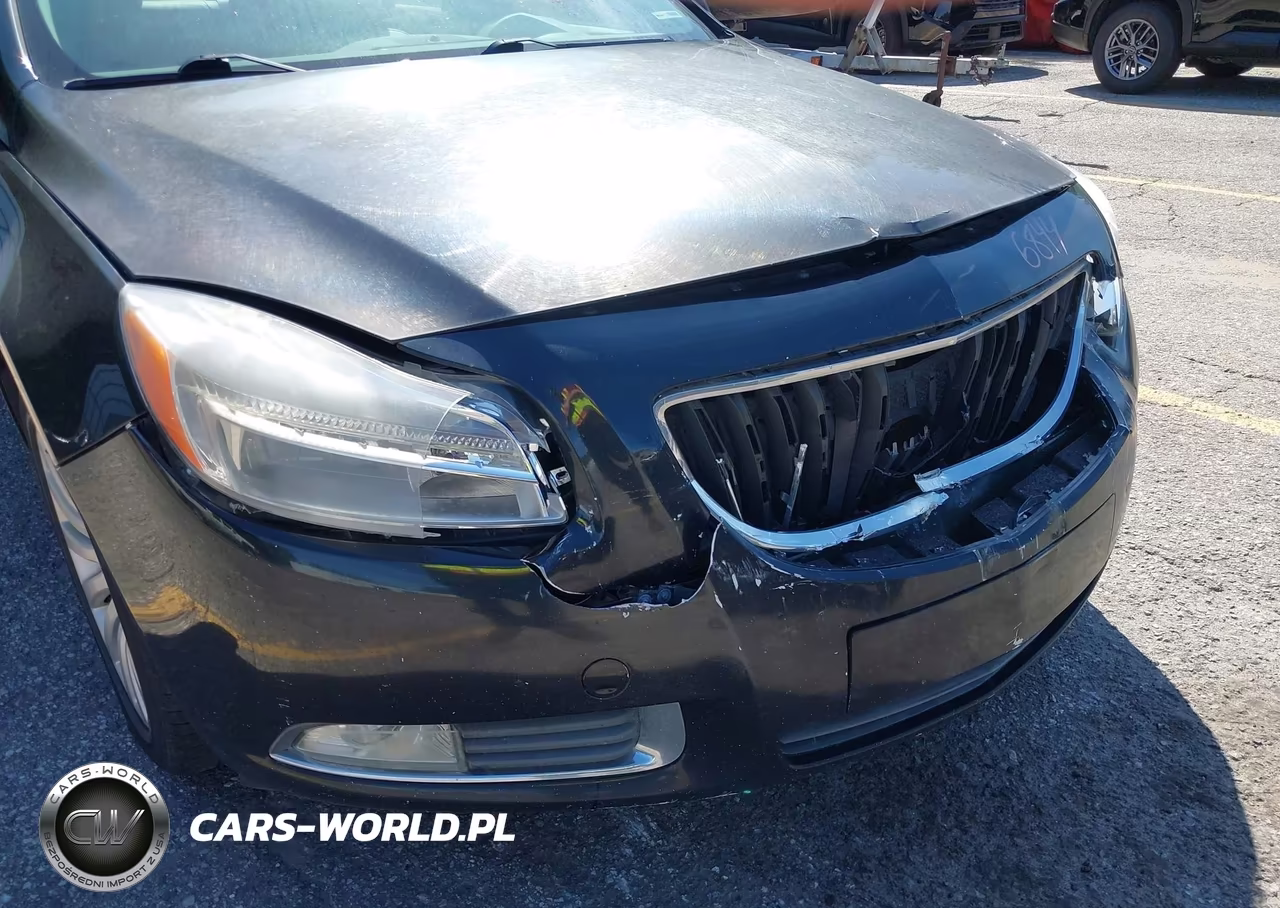 2011 Buick Regal Cxl Turbo Russelsheim VIN:W04GW5EV9B1093297 - 12