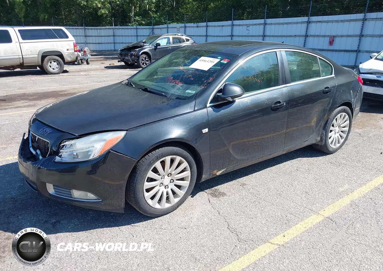2011 Buick Regal Cxl Turbo Russelsheim VIN:W04GW5EV9B1093297 - 2