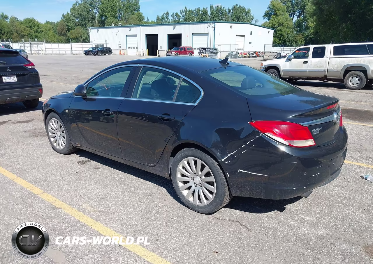 2011 Buick Regal Cxl Turbo Russelsheim VIN:W04GW5EV9B1093297 - 3