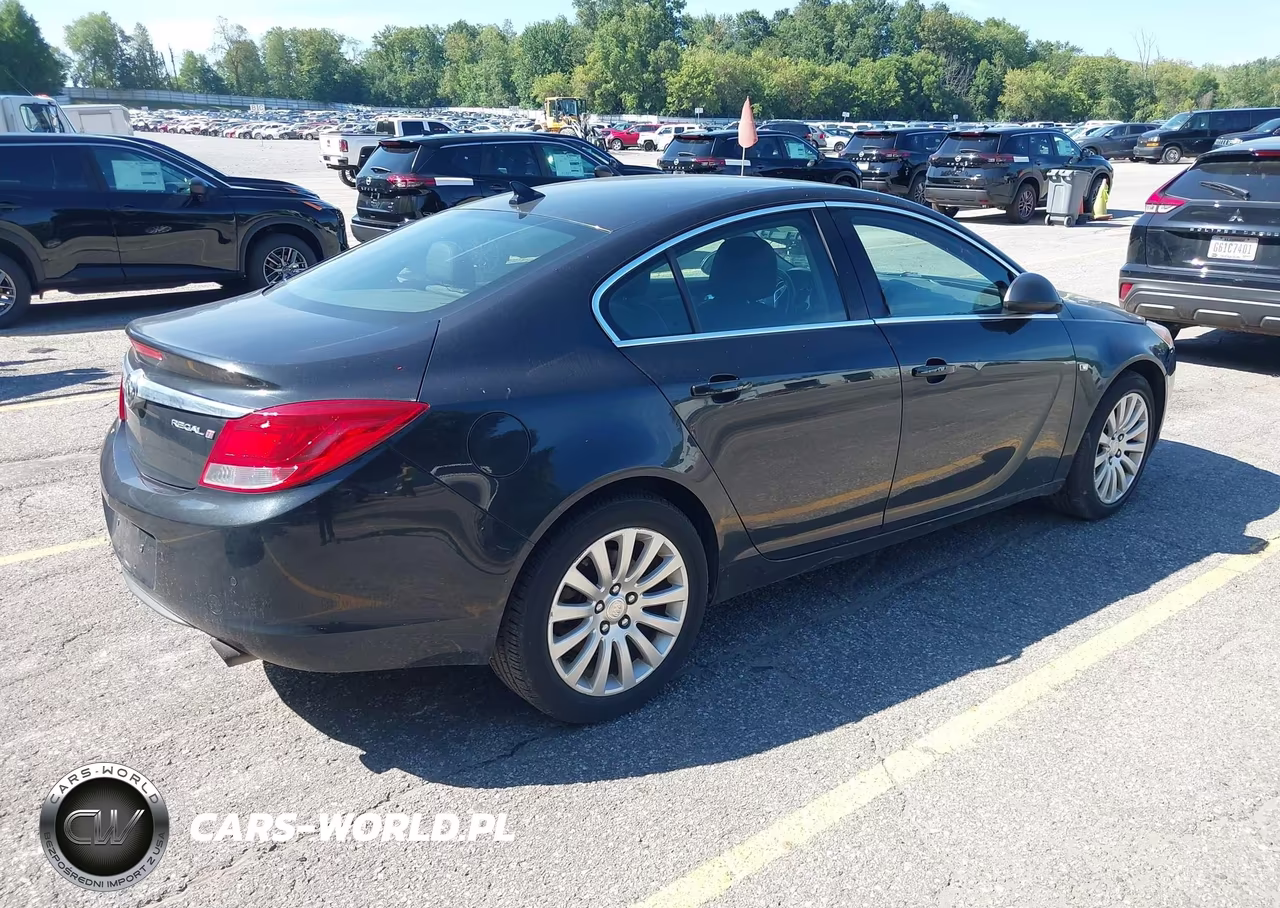 2011 Buick Regal Cxl Turbo Russelsheim VIN:W04GW5EV9B1093297 - 4