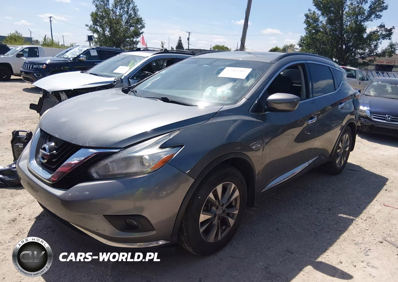 2017 Nissan Murano Sv VIN:5N1AZ2MH6HN125469 - 2