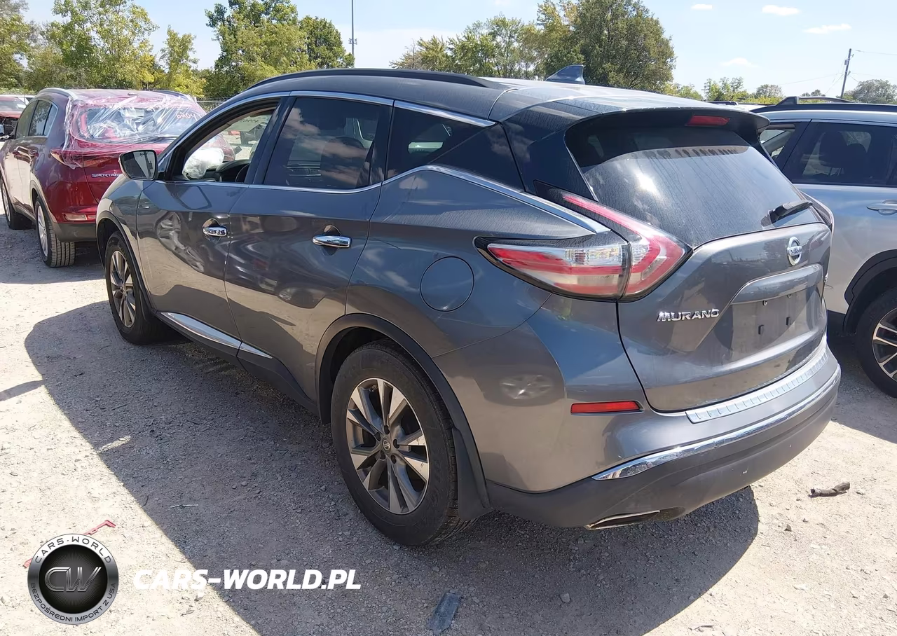 2017 Nissan Murano Sv VIN:5N1AZ2MH6HN125469 - 3