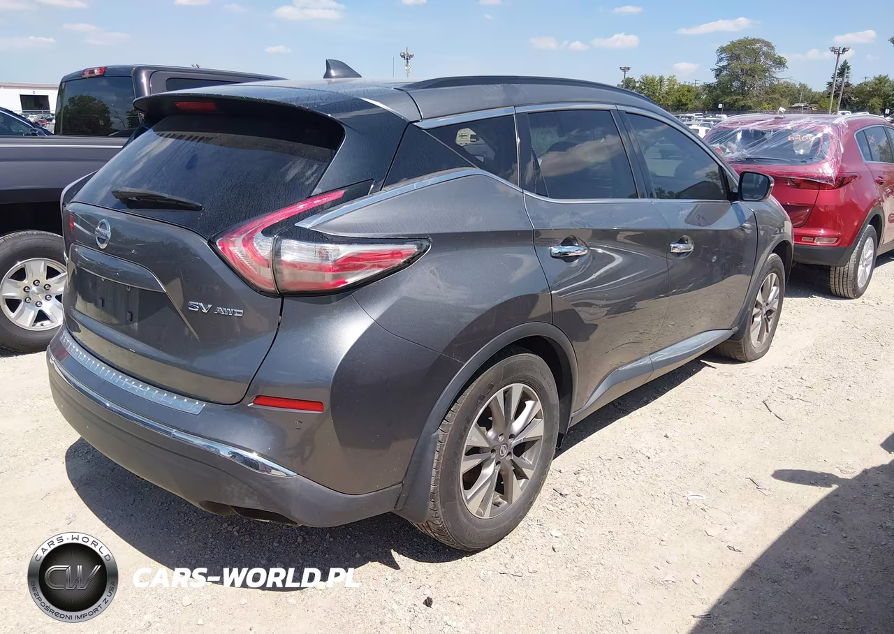 2017 Nissan Murano Sv VIN:5N1AZ2MH6HN125469 - 4