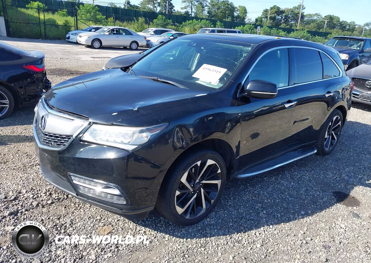 2016 Acura Mdx Technology Entertainment Packages-Technology, Entertainment Acurawatch Plus Packages VIN:5FRYD4H62GB040999 - 2