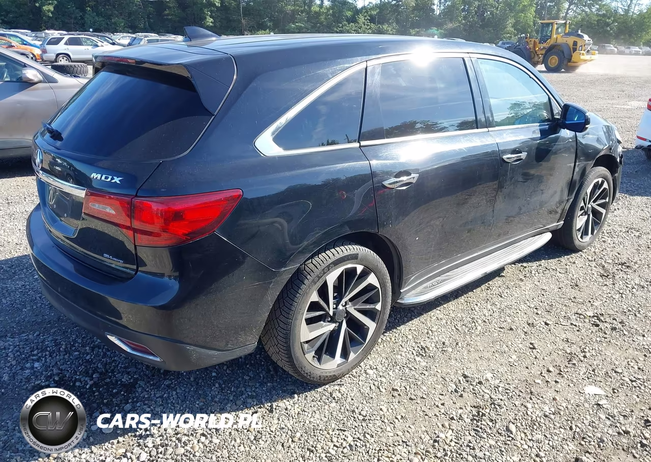 2016 Acura Mdx Technology Entertainment Packages-Technology, Entertainment Acurawatch Plus Packages VIN:5FRYD4H62GB040999 - 4