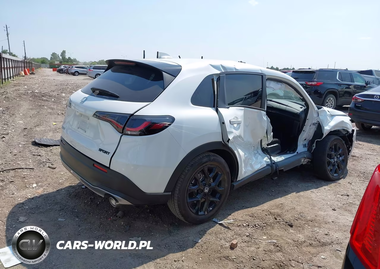 2025 Honda Hr-V 2Wd Sport VIN:3CZRZ1H55SM752645 - 4
