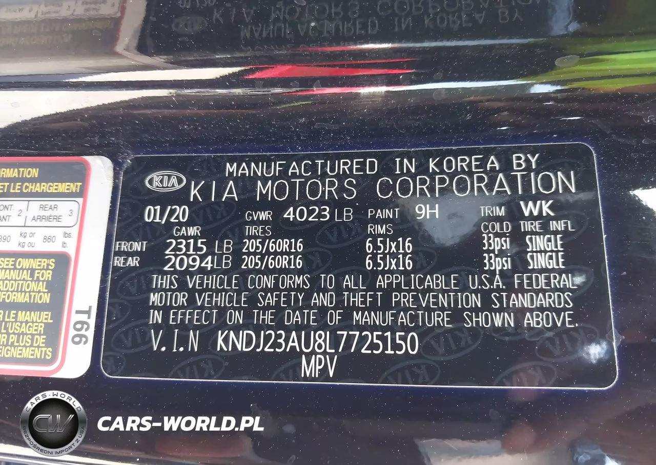 2020 Kia Soul Lx VIN:KNDJ23AU8L7725150 - 9