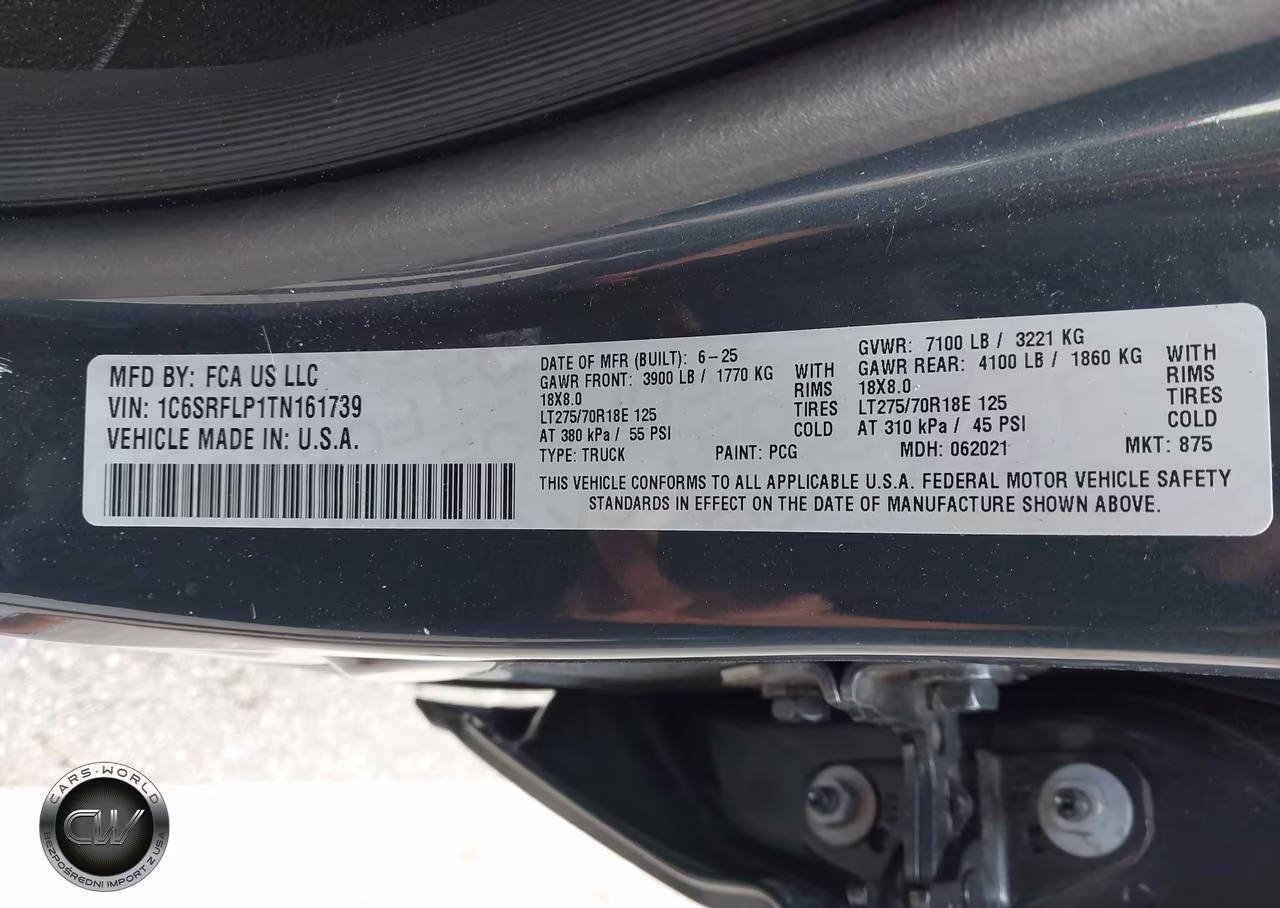 2026 Ram 1500 Rebel 4X4 5'7 Box VIN:1C6SRFLP1TN161739 - 9