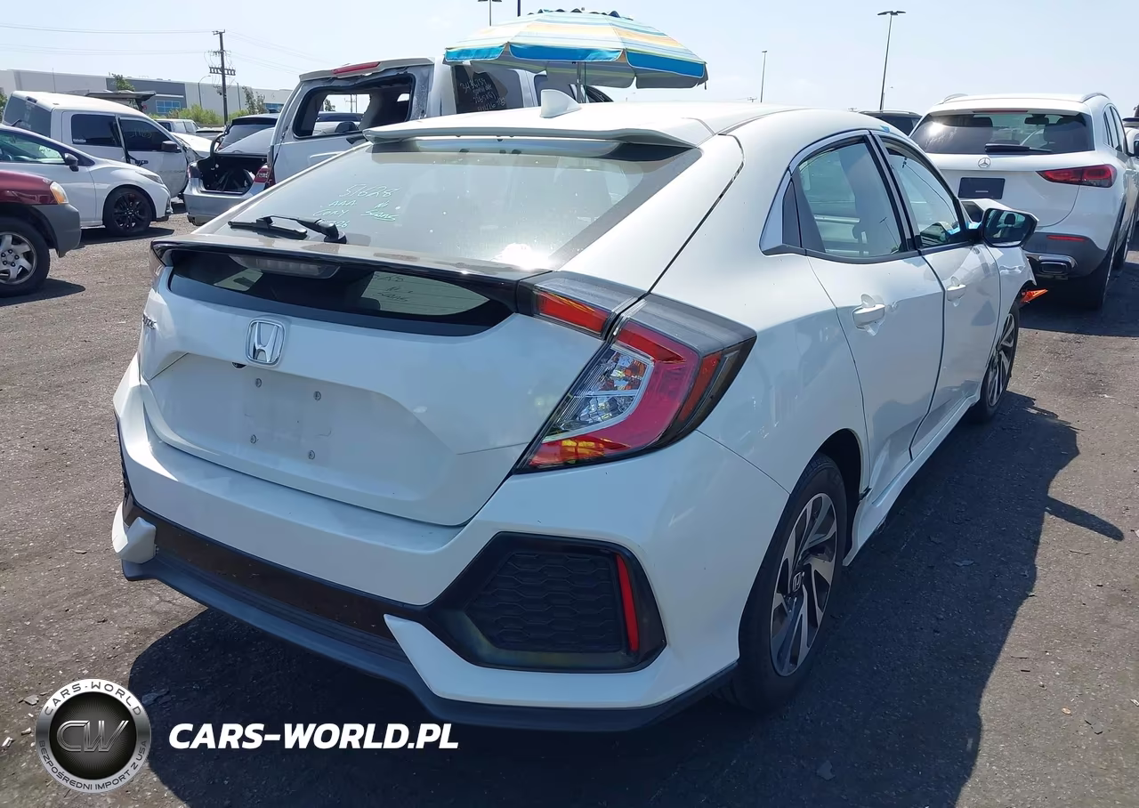 2018 Honda Civic Lx VIN:SHHFK7H20JU427599 - 4