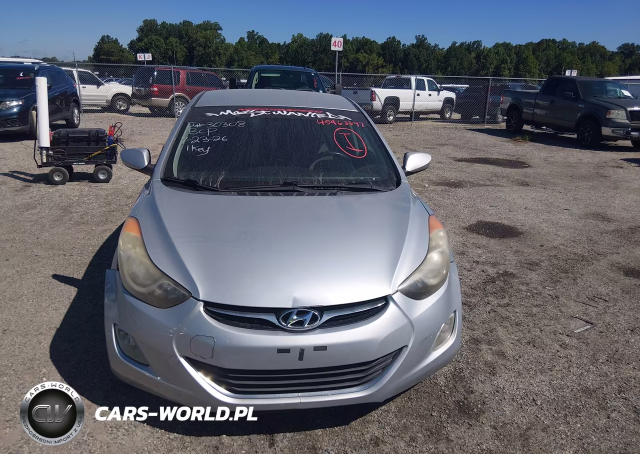 2012 Hyundai Elantra Gls VIN:5NPDH4AE5CH088966 - 12