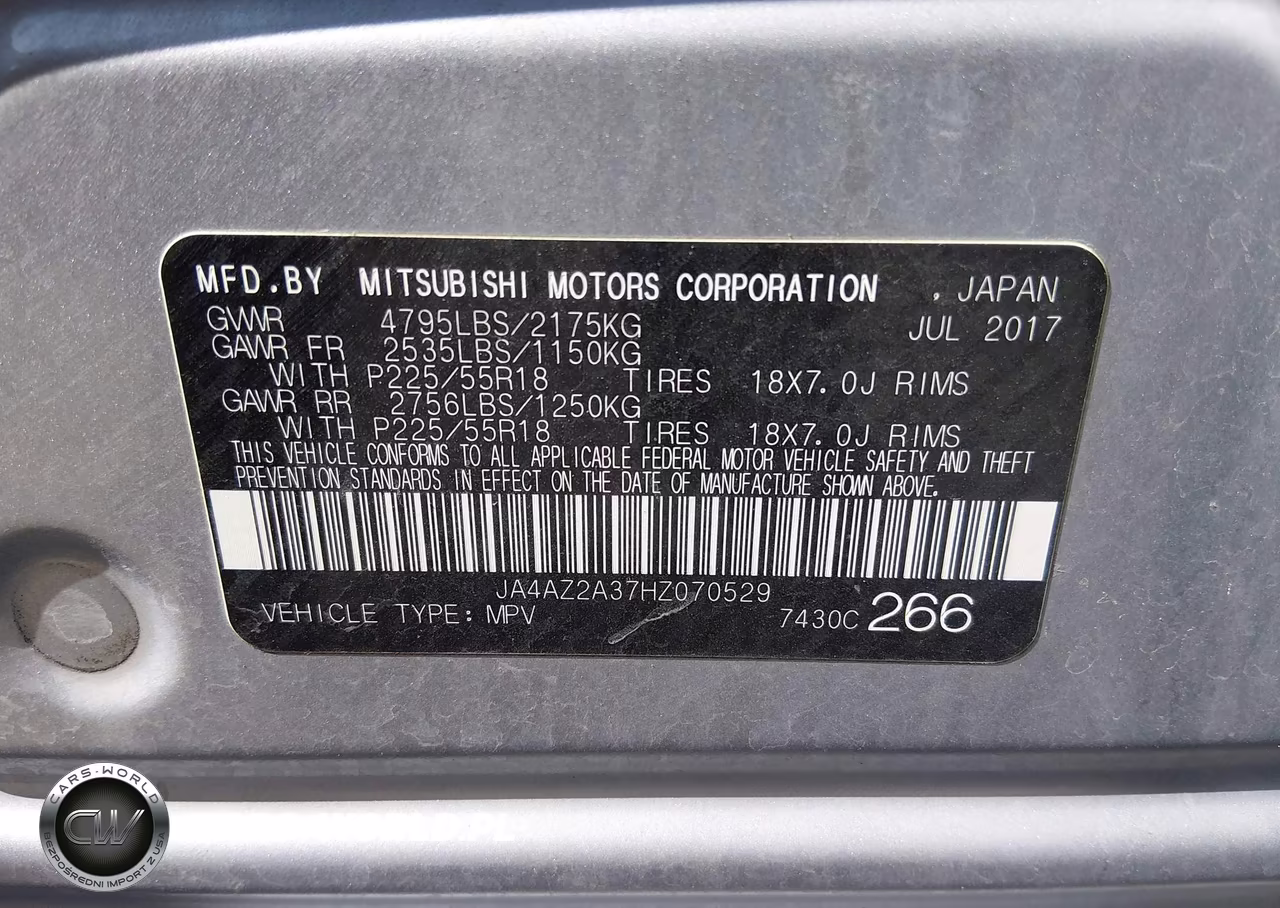 2017 Mitsubishi Outlander Es VIN:JA4AZ2A37HZ070529 - 9