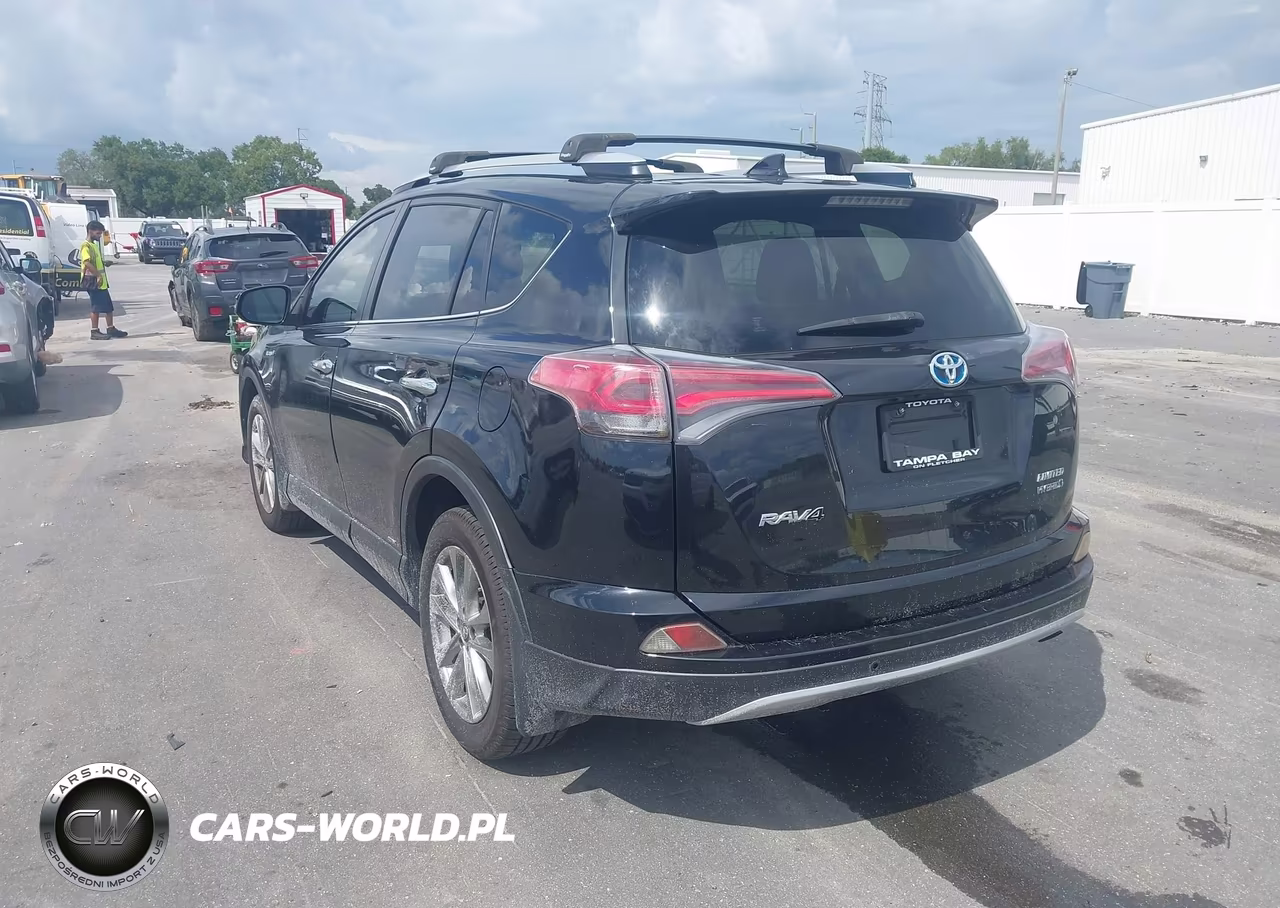2016 Toyota Rav4 Hybrid Limited VIN:JTMDJREV8GD054852 - 3