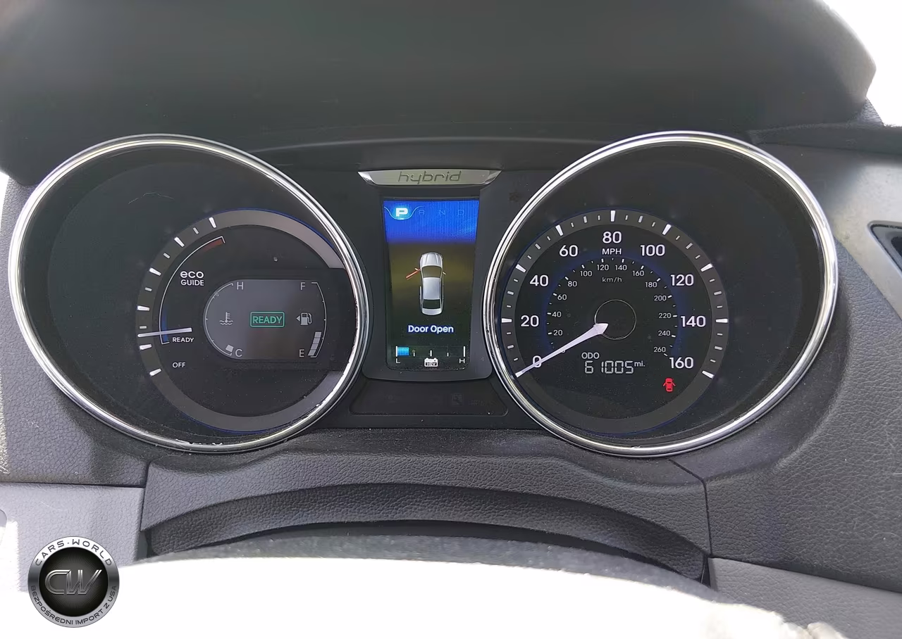 2015 Hyundai Sonata Hybrid VIN:KMHEC4A4XFA128332 - 7