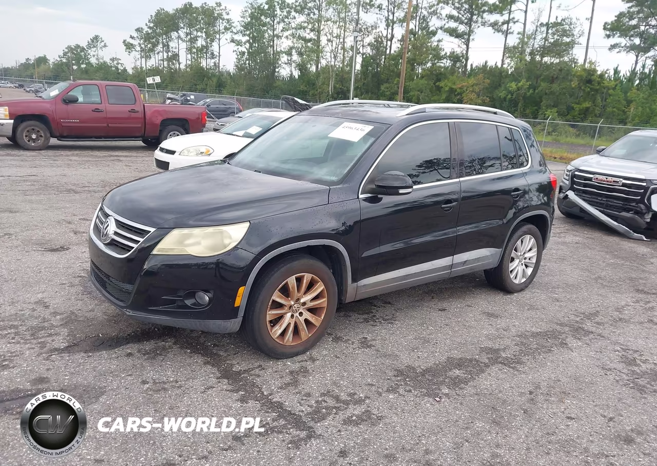 2010 Volkswagen Tiguan Se VIN:WVGAV7AX1AW510071 - 2