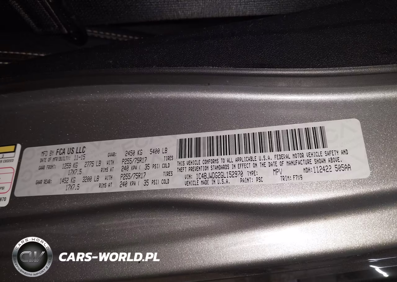 2016 Jeep Wrangler Unlimited Freedom VIN:1C4BJWDG2GL152970 - 9