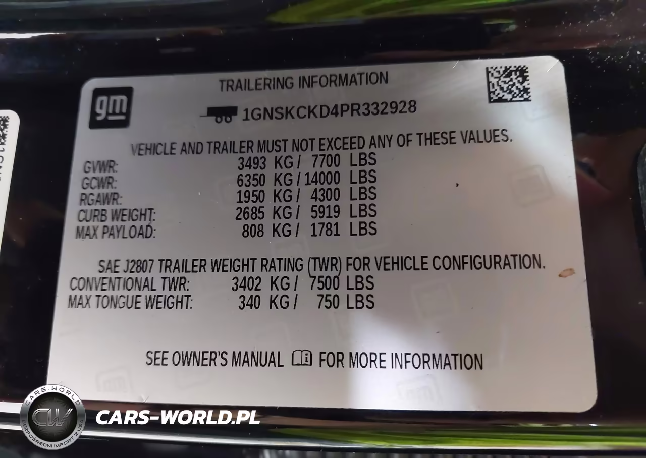 2023 Chevrolet Suburban 4Wd Lt VIN:1GNSKCKD4PR332928 - 9
