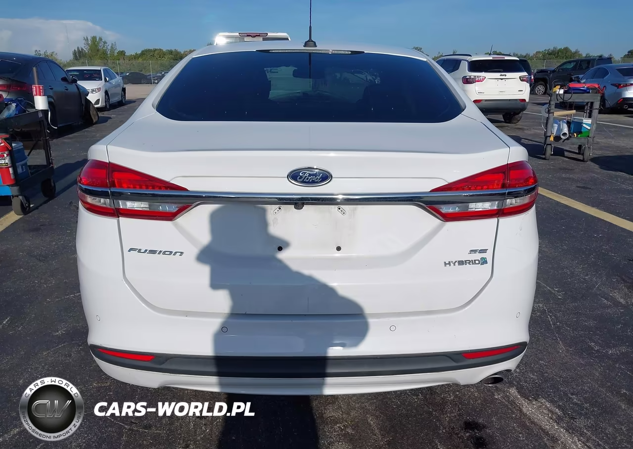 2017 Ford Fusion Hybrid Se VIN:3FA6P0LUXHR410049 - 16