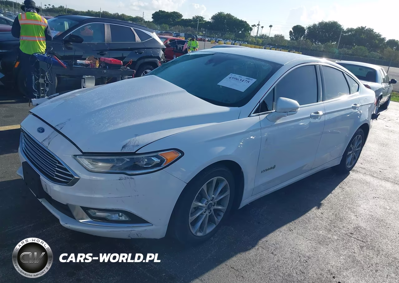 2017 Ford Fusion Hybrid Se VIN:3FA6P0LUXHR410049 - 2