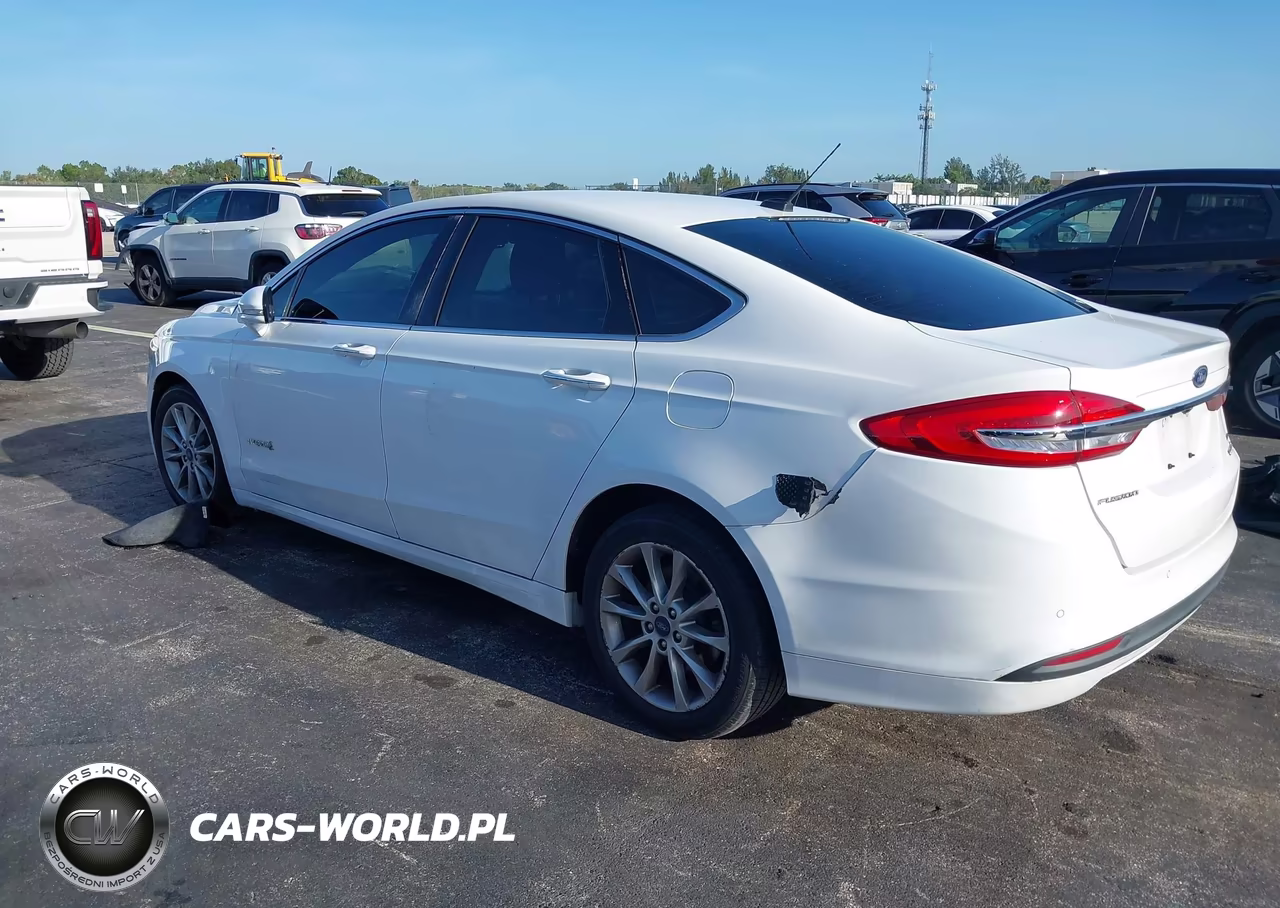 2017 Ford Fusion Hybrid Se VIN:3FA6P0LUXHR410049 - 3