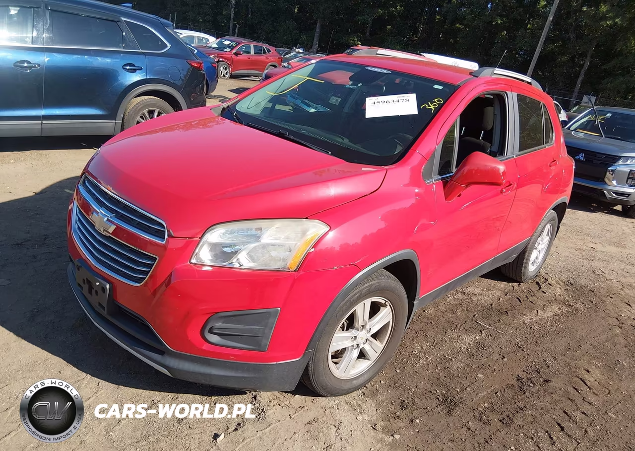 2016 Chevrolet Trax Lt VIN:KL7CJLSB8GB662320 - 2