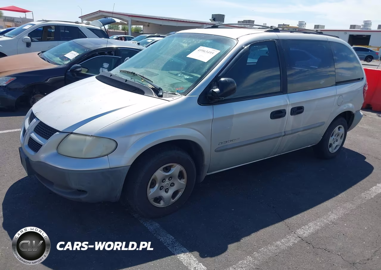 2001 Dodge Caravan Se VIN:1B4GP25321B233504 - 2