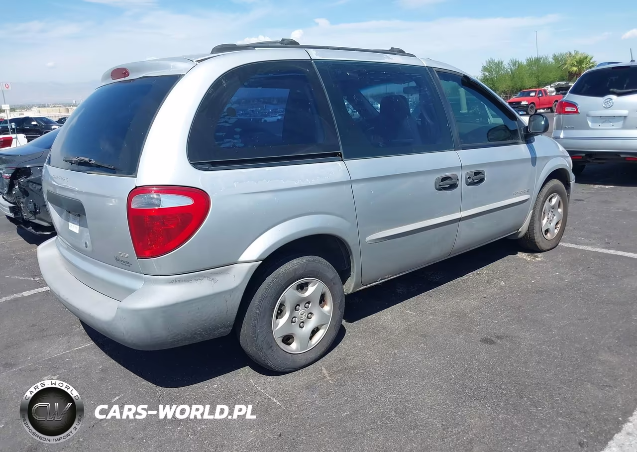 2001 Dodge Caravan Se VIN:1B4GP25321B233504 - 4