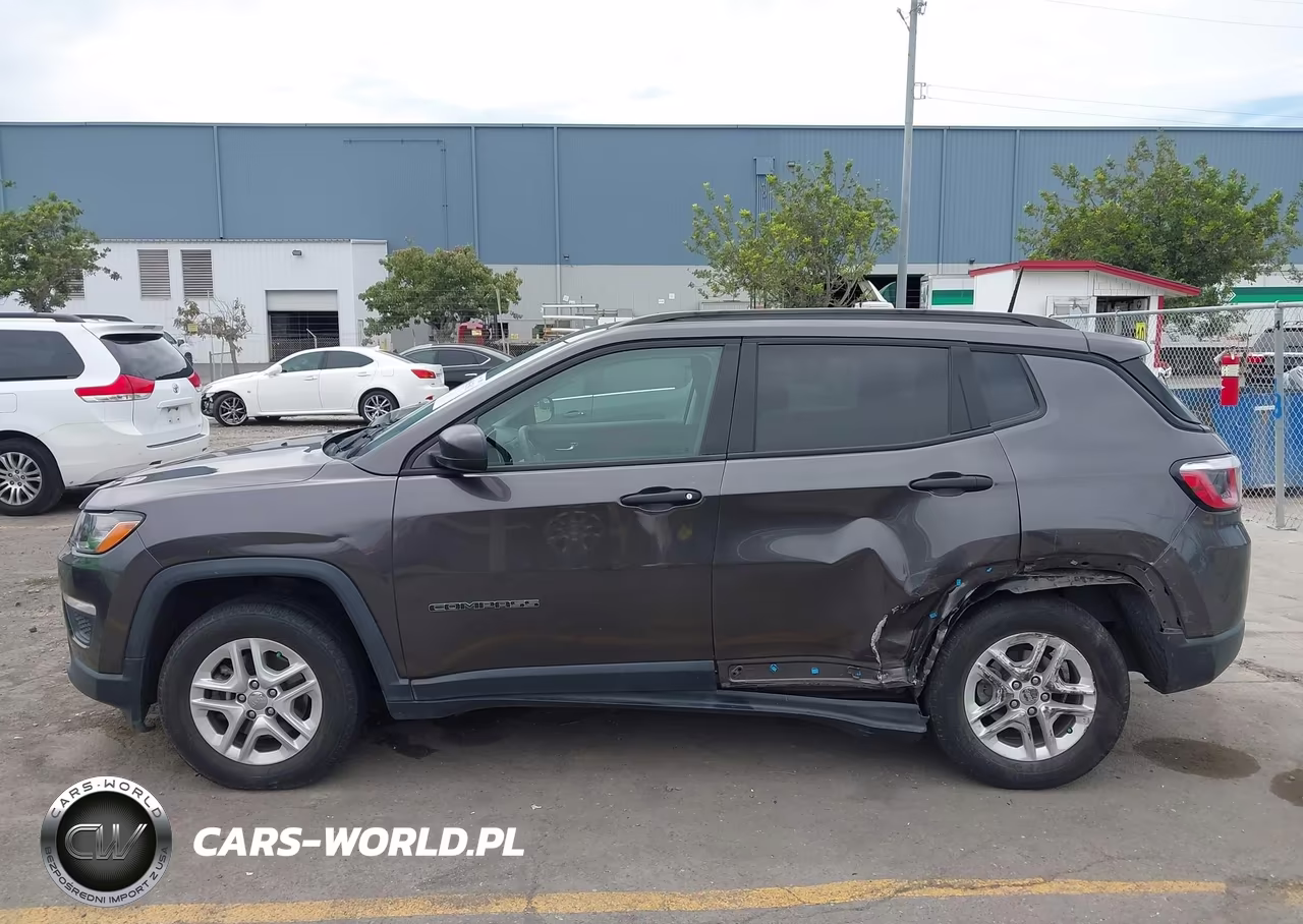 2018 Jeep Compass Sport Fwd VIN:3C4NJCAB6JT368188 - 14