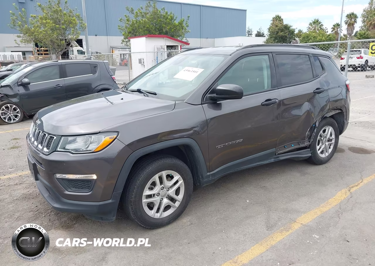 2018 Jeep Compass Sport Fwd VIN:3C4NJCAB6JT368188 - 2