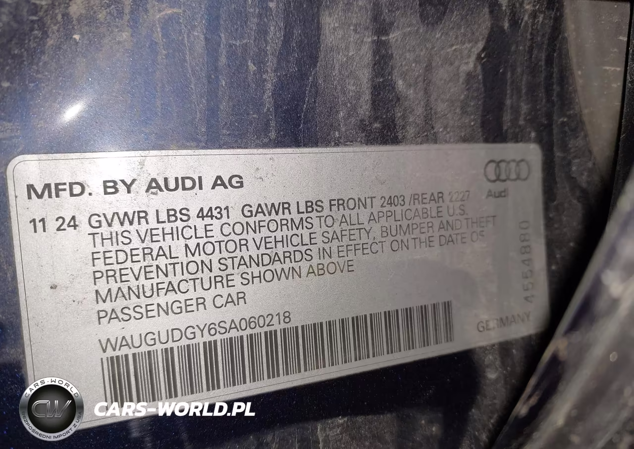 2025 Audi A3 Premium 40 Tfsi Quattro S Tronic VIN:WAUGUDGY6SA060218 - 9