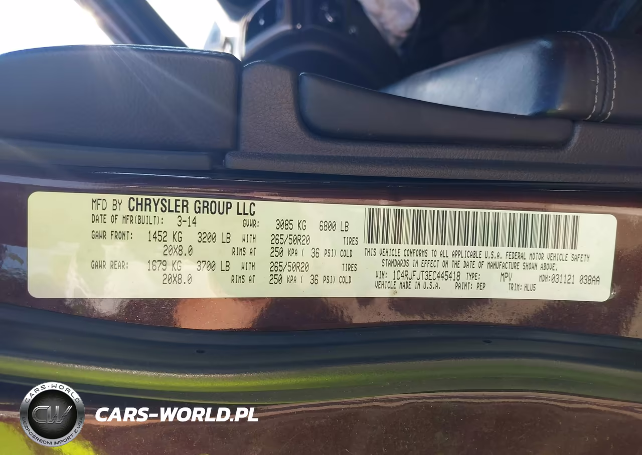2014 Jeep Grand Cherokee Summit VIN:1C4RJFJT3EC445418 - 9