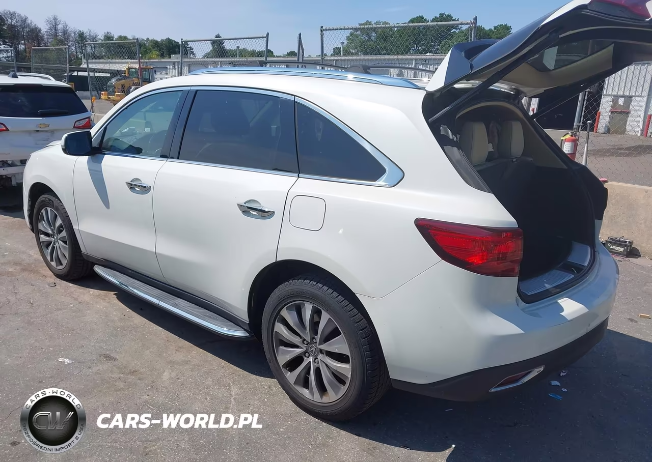 2014 Acura Mdx Technology Package VIN:5FRYD4H48EB027699 - 3