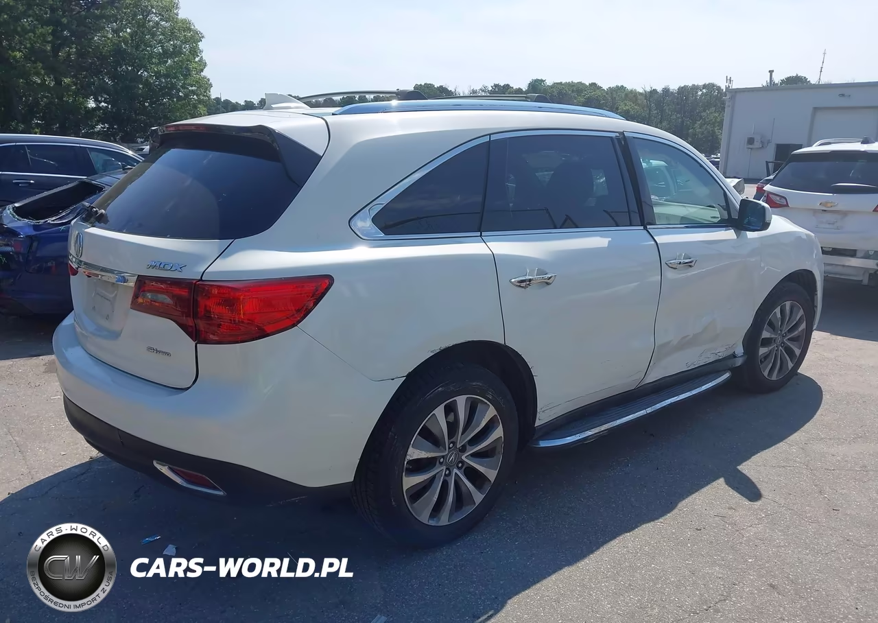 2014 Acura Mdx Technology Package VIN:5FRYD4H48EB027699 - 4