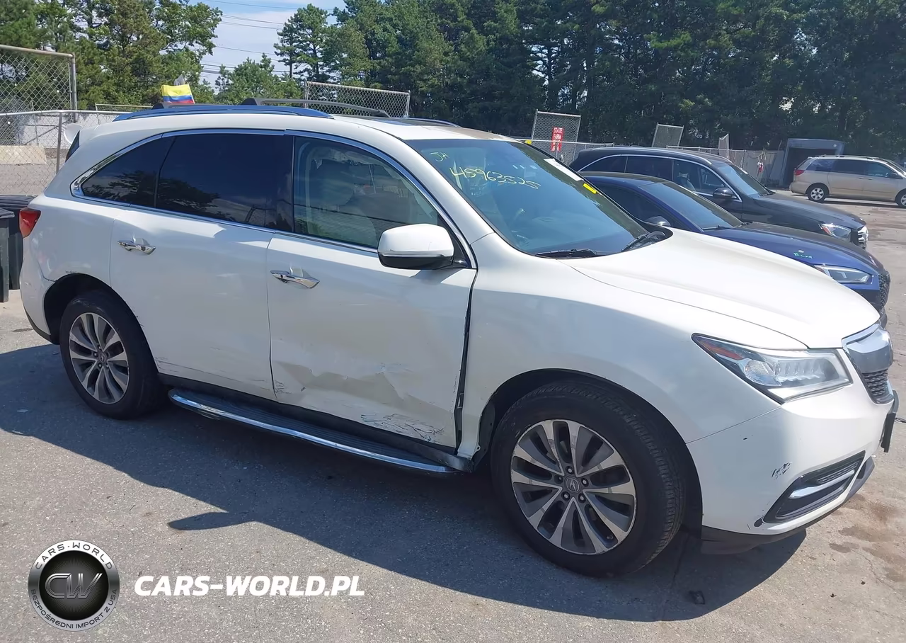 2014 Acura Mdx Technology Package VIN:5FRYD4H48EB027699 - 6