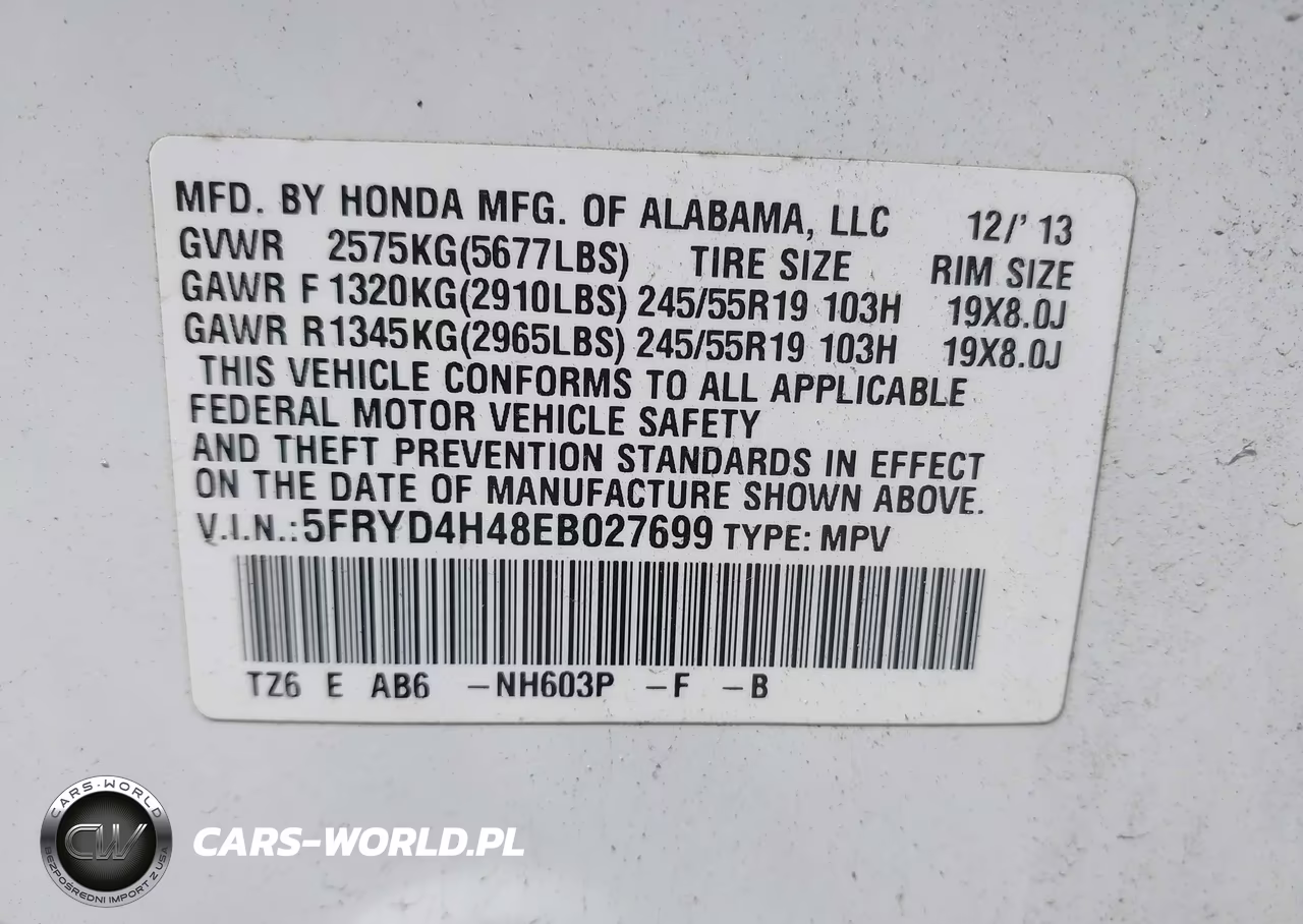 2014 Acura Mdx Technology Package VIN:5FRYD4H48EB027699 - 9