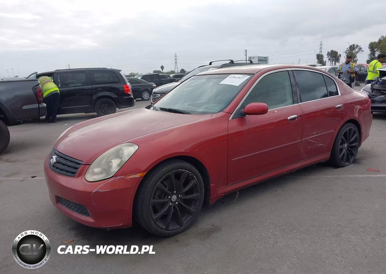 2006 Infiniti G35 VIN:JNKCV51E86M514555 - 2