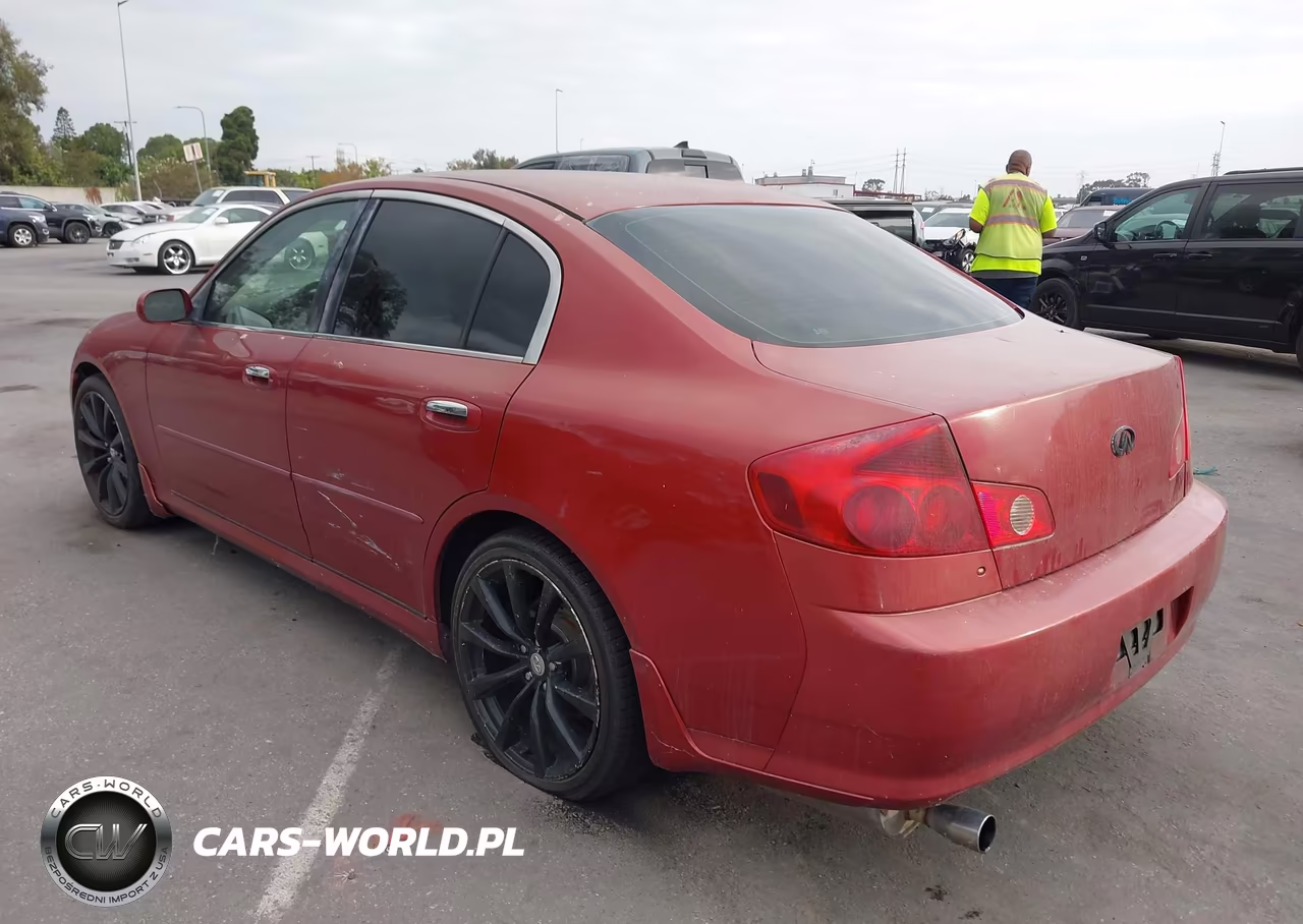 2006 Infiniti G35 VIN:JNKCV51E86M514555 - 3
