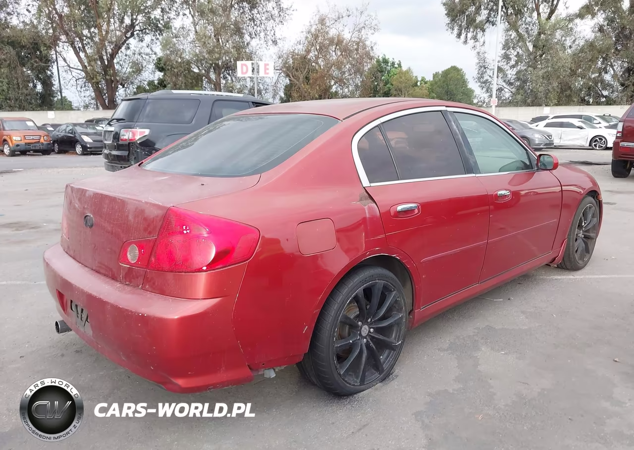 2006 Infiniti G35 VIN:JNKCV51E86M514555 - 4