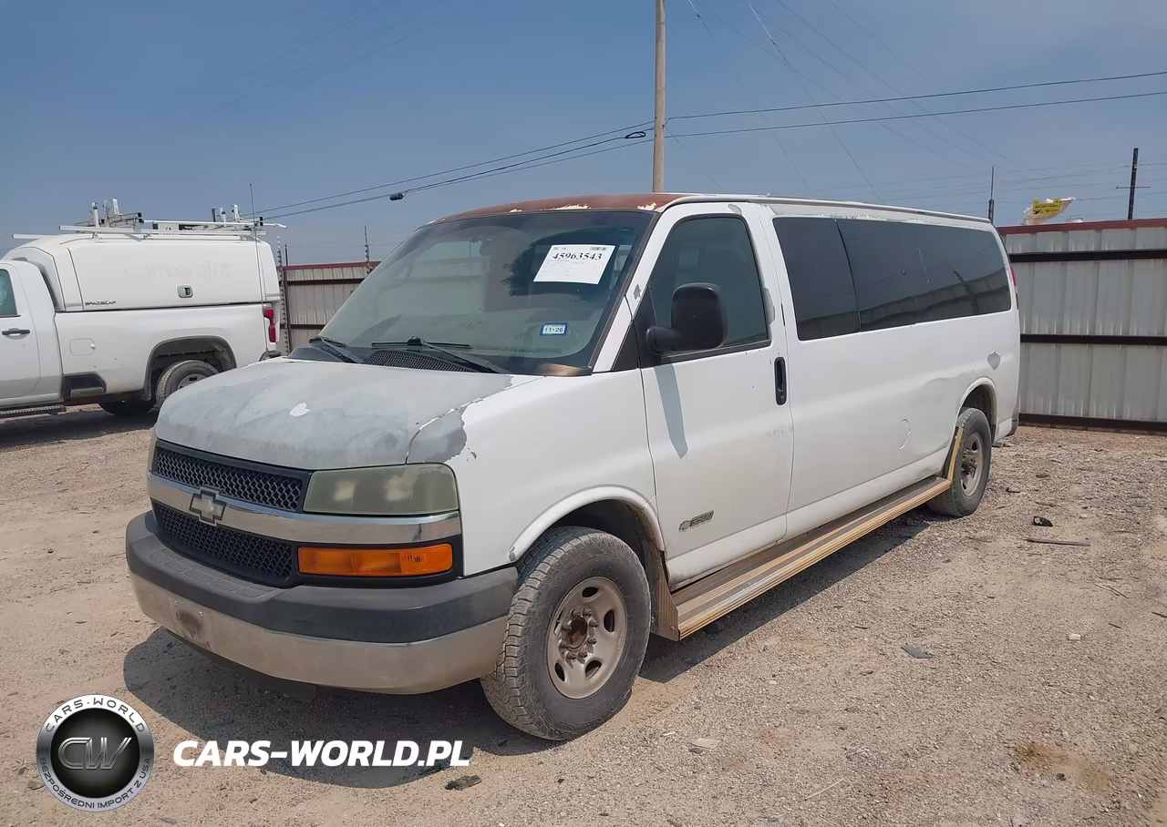 2006 Chevrolet Express Passenger Ls VIN:1GAHG39UX61173509 - 2