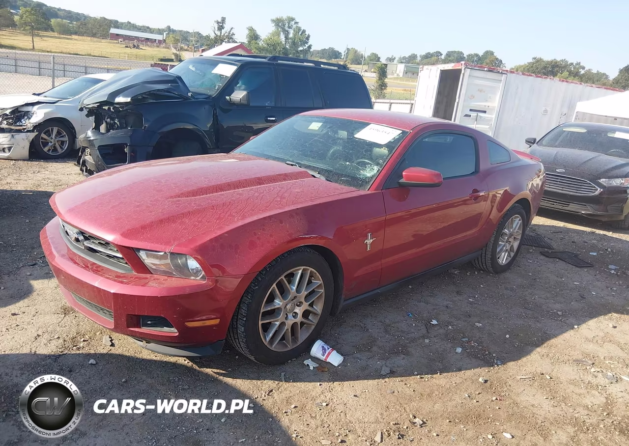 2012 Ford Mustang V6 Premium VIN:1ZVBP8AMXC5267218 - 2