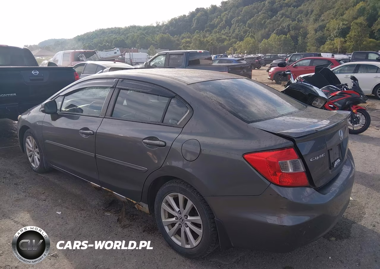2012 Honda Civic Ex-L VIN:2HGFB2F94CH507345 - 3