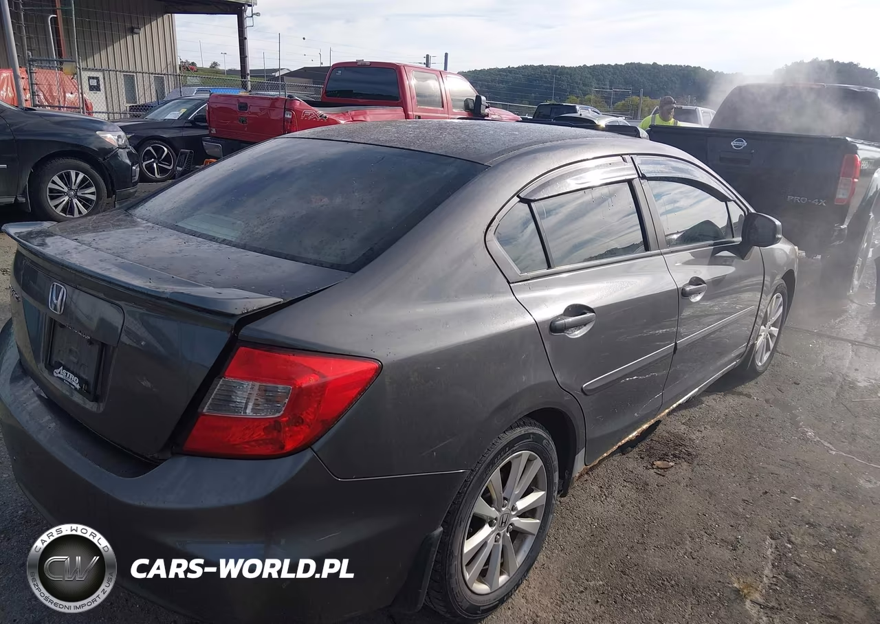 2012 Honda Civic Ex-L VIN:2HGFB2F94CH507345 - 4