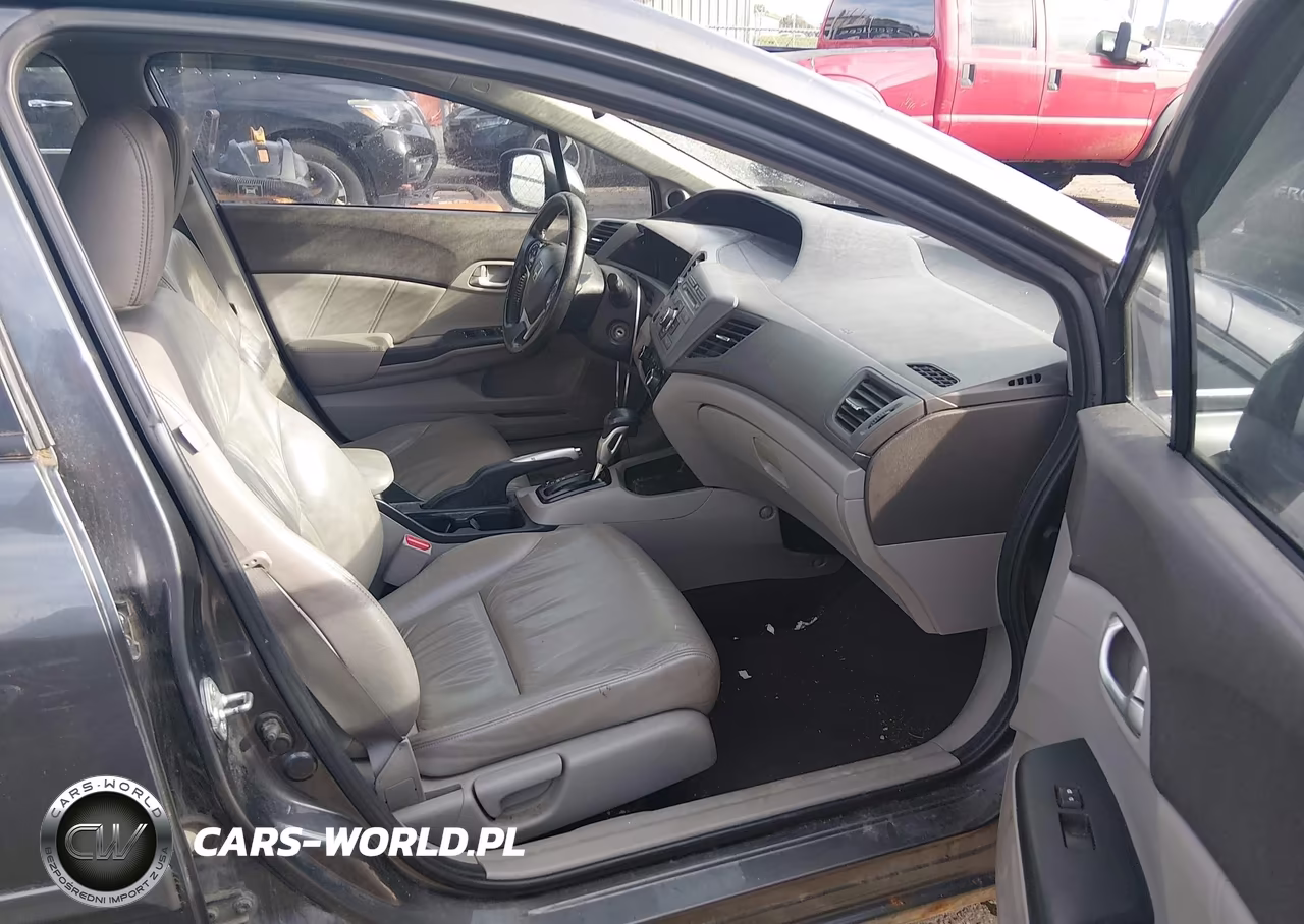 2012 Honda Civic Ex-L VIN:2HGFB2F94CH507345 - 5