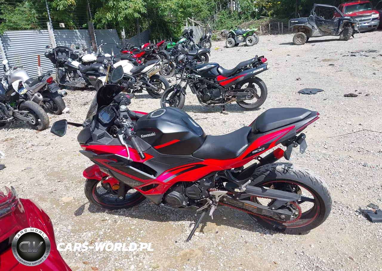 2024 Kawasaki Ex500 VIN:ML5EXGG19RDA05290 - 13