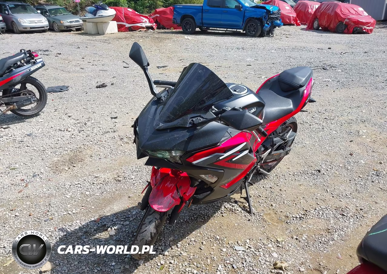 2024 Kawasaki Ex500 VIN:ML5EXGG19RDA05290 - 2