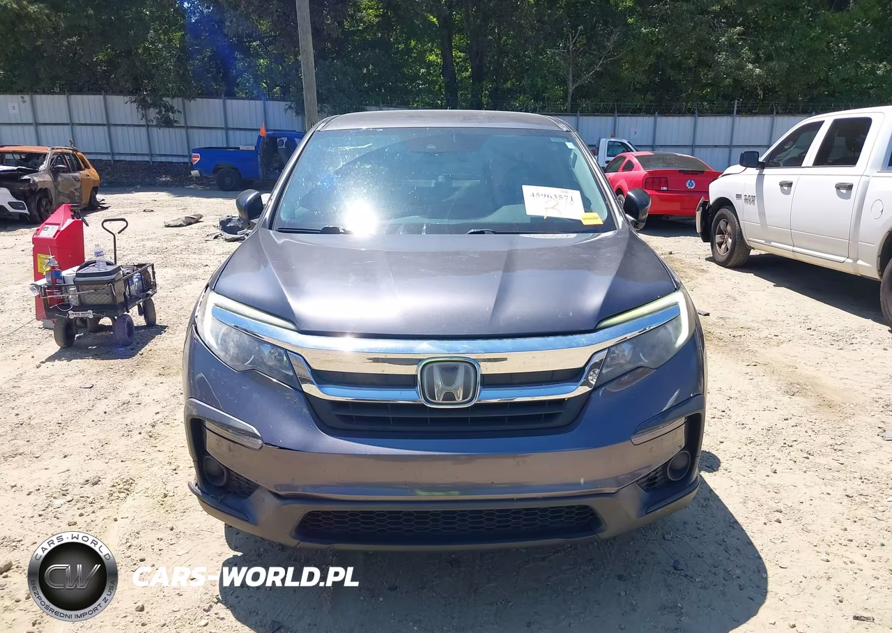2019 Honda Pilot Lx VIN:5FNYF5H11KB006745 - 12