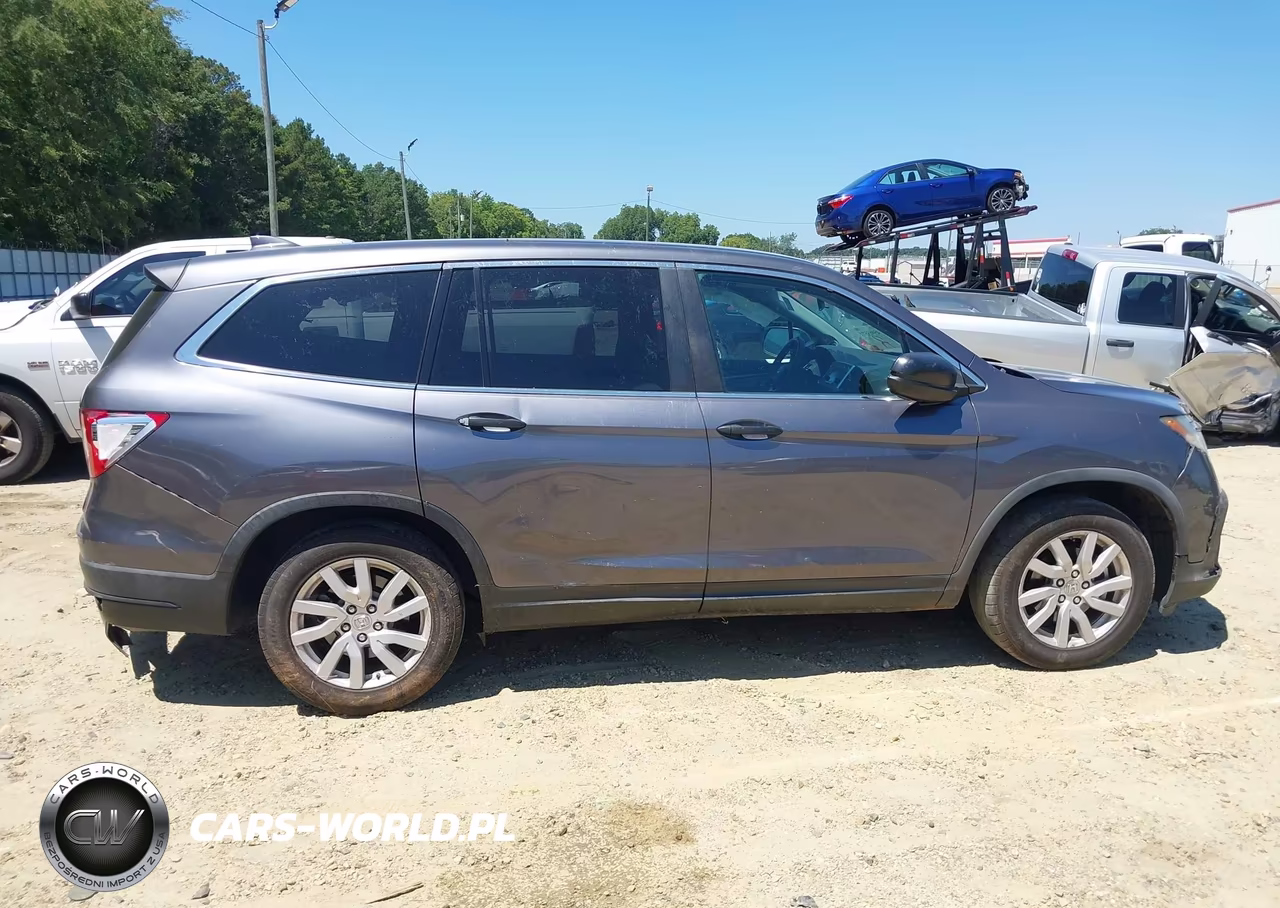 2019 Honda Pilot Lx VIN:5FNYF5H11KB006745 - 13